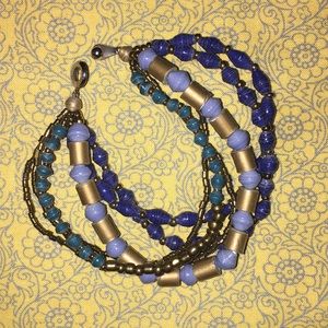 Hand beaded bracelet